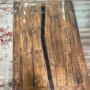 Amsterdam Heritage 41in Real Black Leather Belt